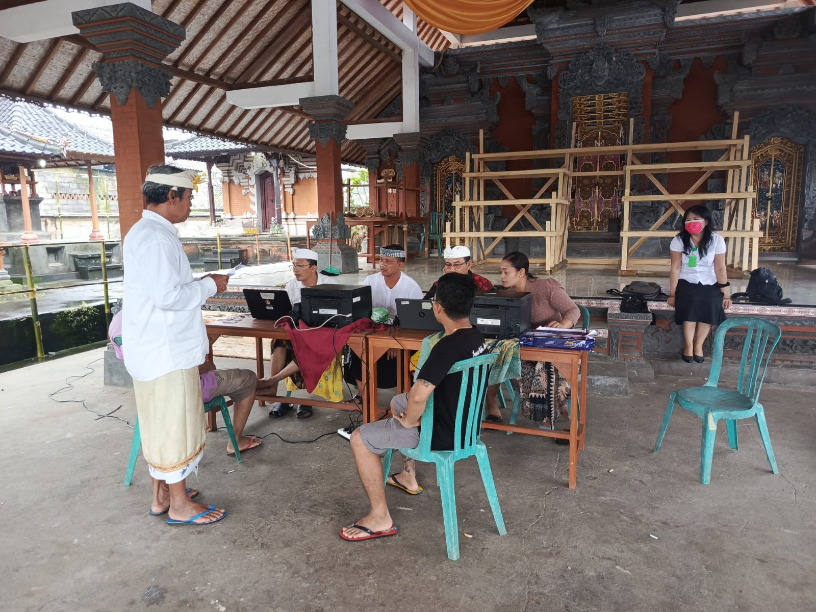 Penagihan Pajak PBB-P2 di Dusun Kaleran, Desa Manduang