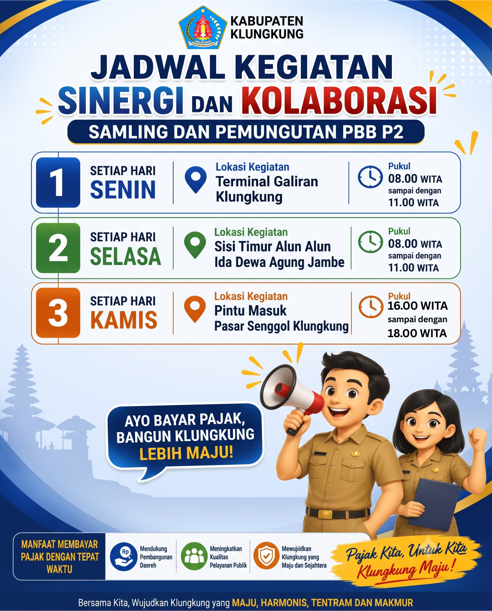 Sinergi dan Kolaborasi SAMLING dan Pemungutan PBB-P2